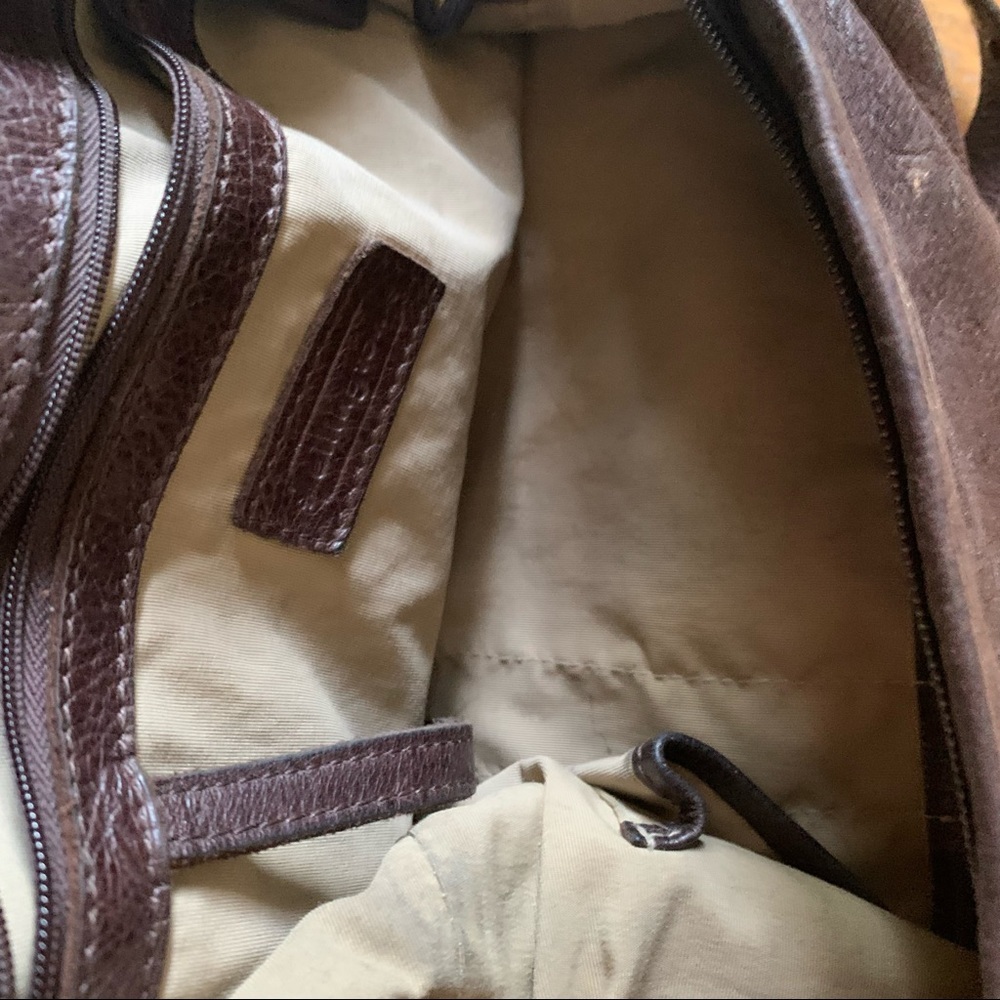 Ellington large leather work tote bag - Picture 9 of 13